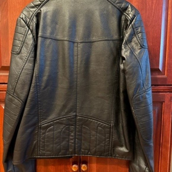 William Rast Faux Leather Moto Jacket (Mens) - Picture 2 of 7